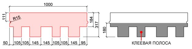 Гибкая черепица ICOPAL Plano Claro и Plano Claro Antik